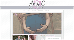 Desktop Screenshot of amycphotography.com