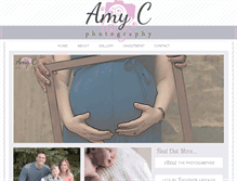 Tablet Screenshot of amycphotography.com